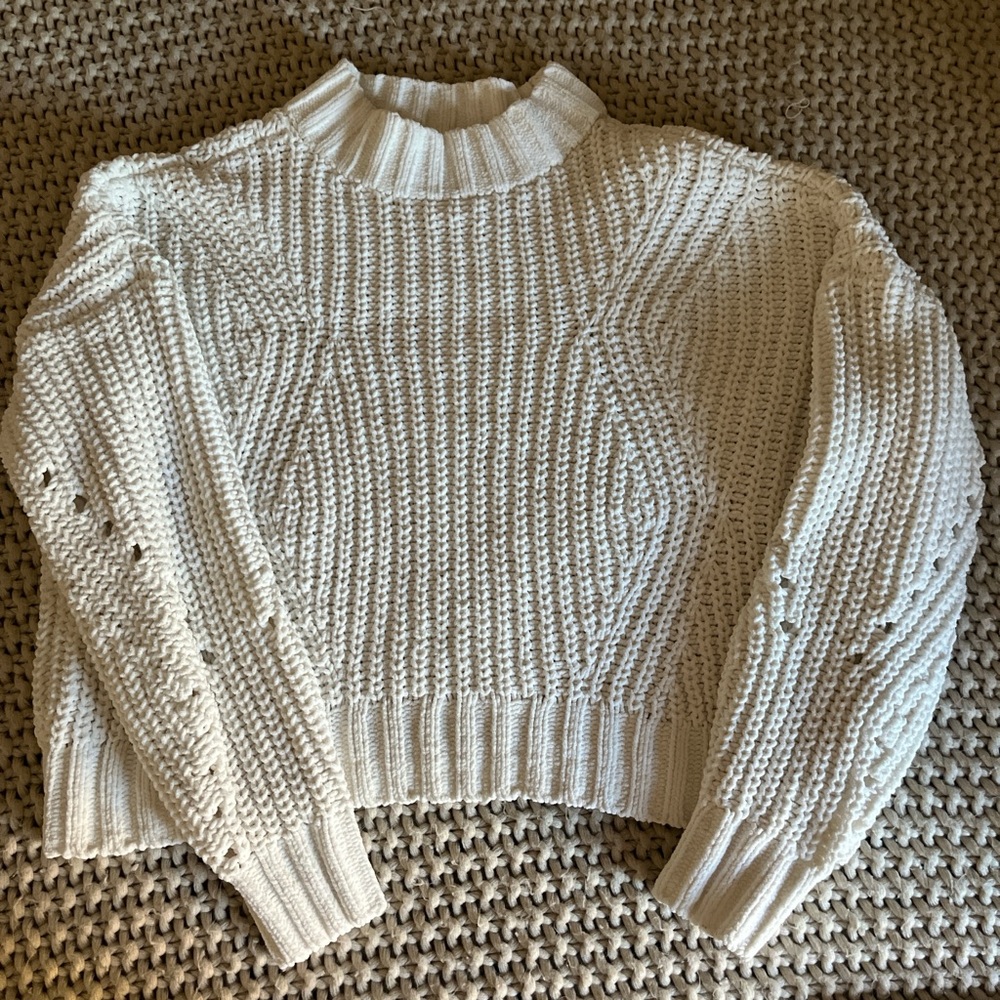 Hollister plush sweater